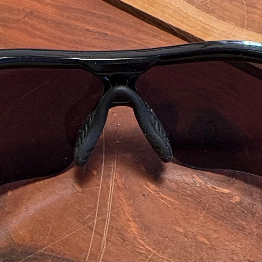 Oakley Enduring Edge Black Sports Sunglasses-FLAWED